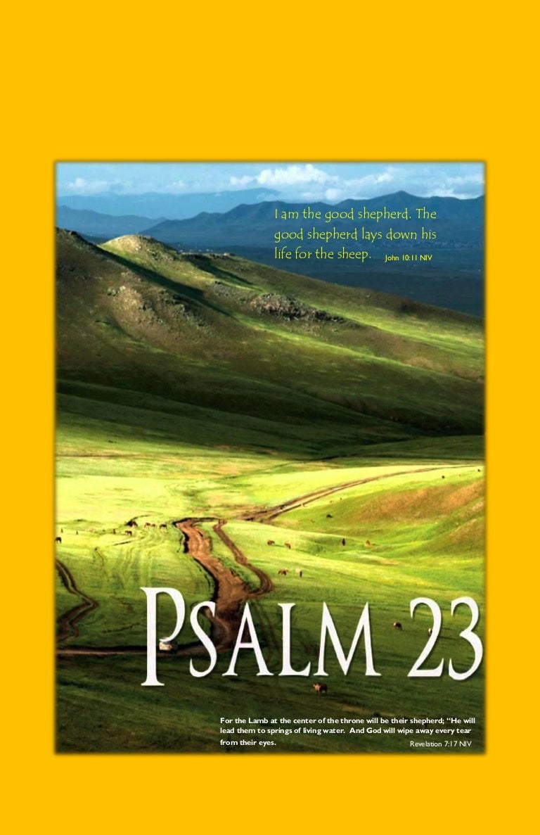 Psalm 23 Pdf Deutsch